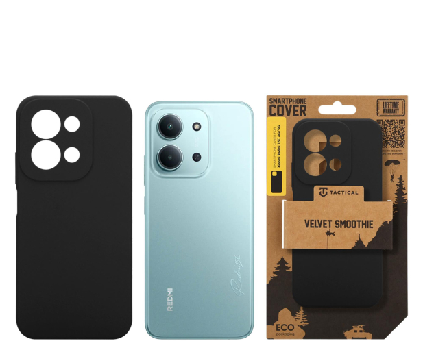 Tactical Velvet Smoothie Kryt pro Xiaomi Redmi 15C 4G/5G Asphalt - 1514491 - zdjęcie 4